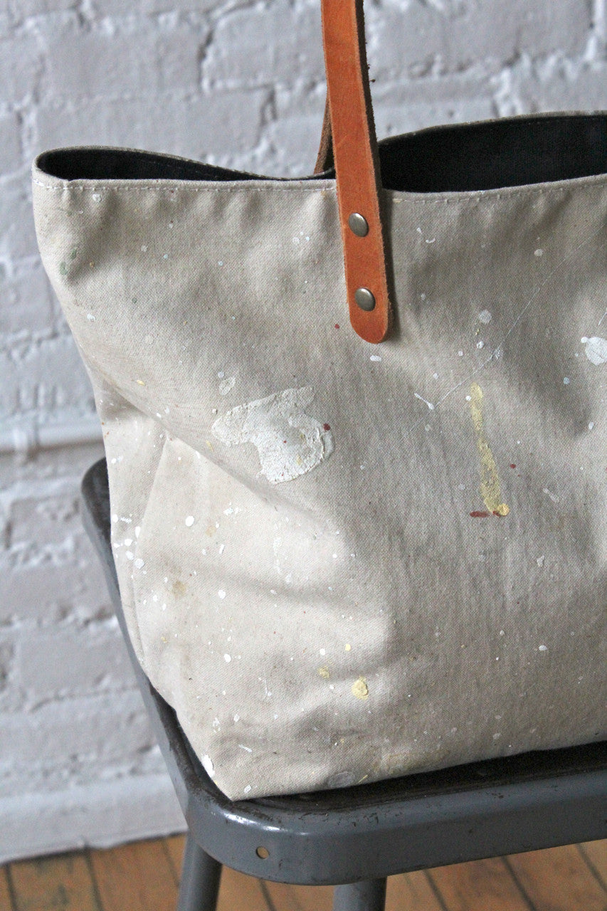 Painter's Drop Cloth Tote Bag