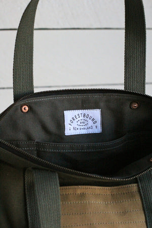 WWII era Canvas Travel Tote