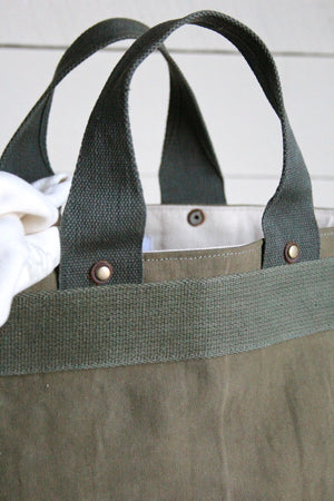 WWII era Canvas Carryall