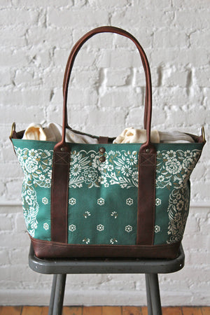 Salvaged Bandana Weekend Bag