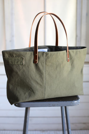 WWII era Canvas Tote Bag