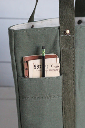 WWII era Canvas Carryall