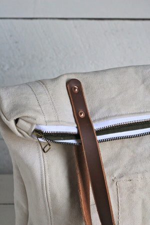 The Rambler Tote / WWII era US Navy Canvas