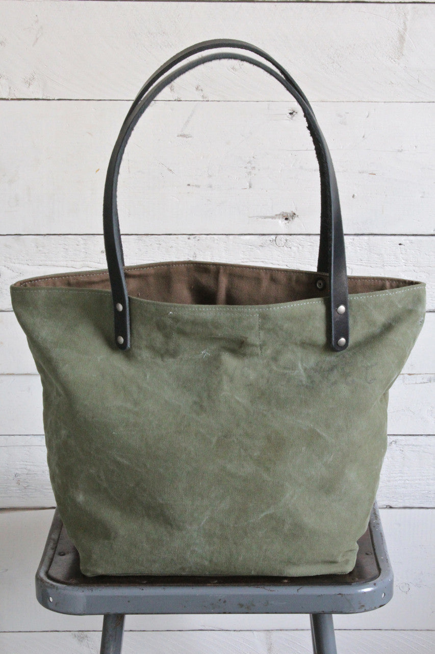 WWII era US Military Canvas Tote Bag