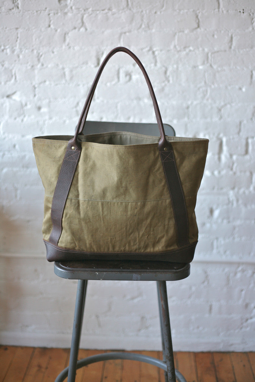 WWII era Canvas Carryall