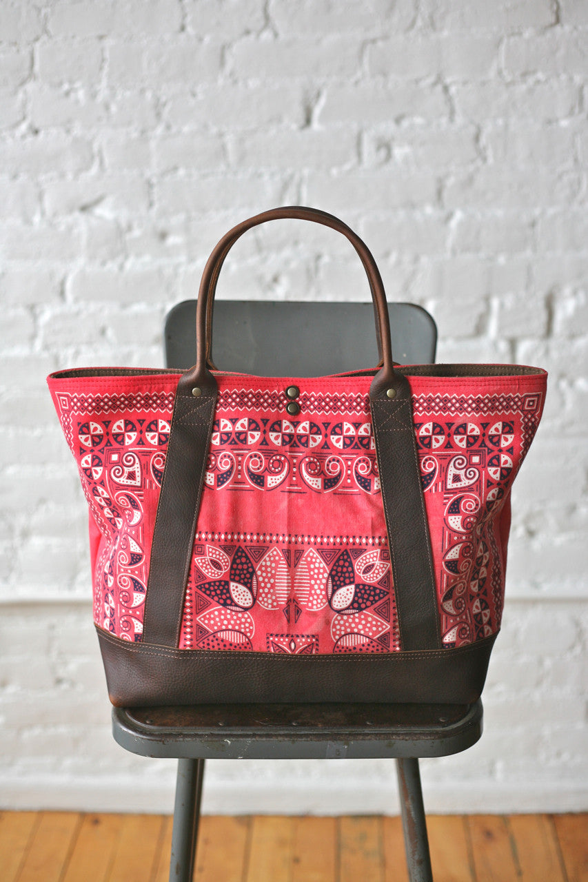 1950s era Bandana Carryall