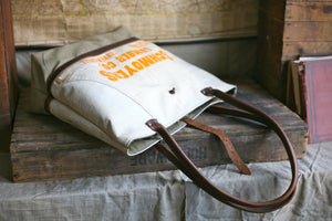 1940's era Canvas & Work Apron Carryall - SOLD