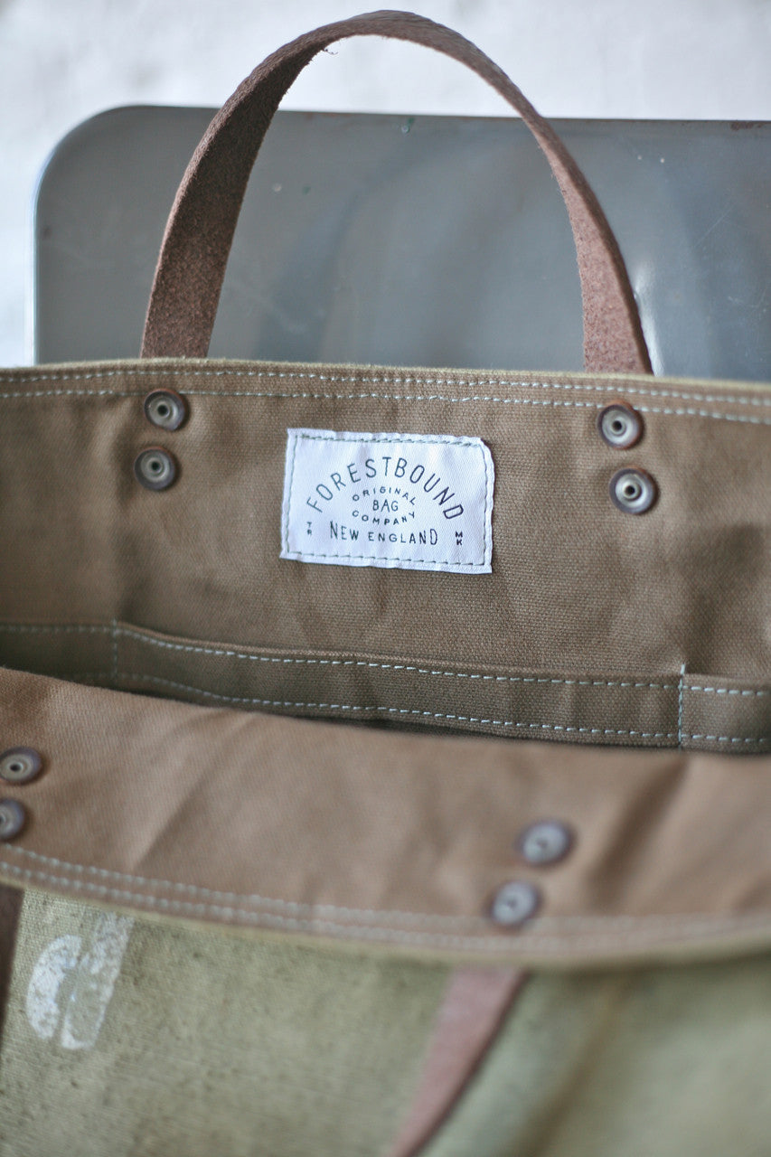 1950s era Canvas Tote Bag