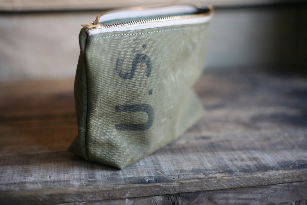 WWII era Canvas Utility Pouch - SOLD