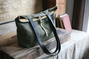 WWII era Canvas Tote Bag - SOLD