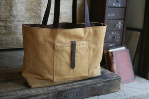 WWII era Canvas & 1950's Work Apron Carryall - SOLD