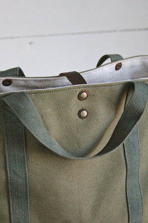WWII era Canvas Weekend Bag