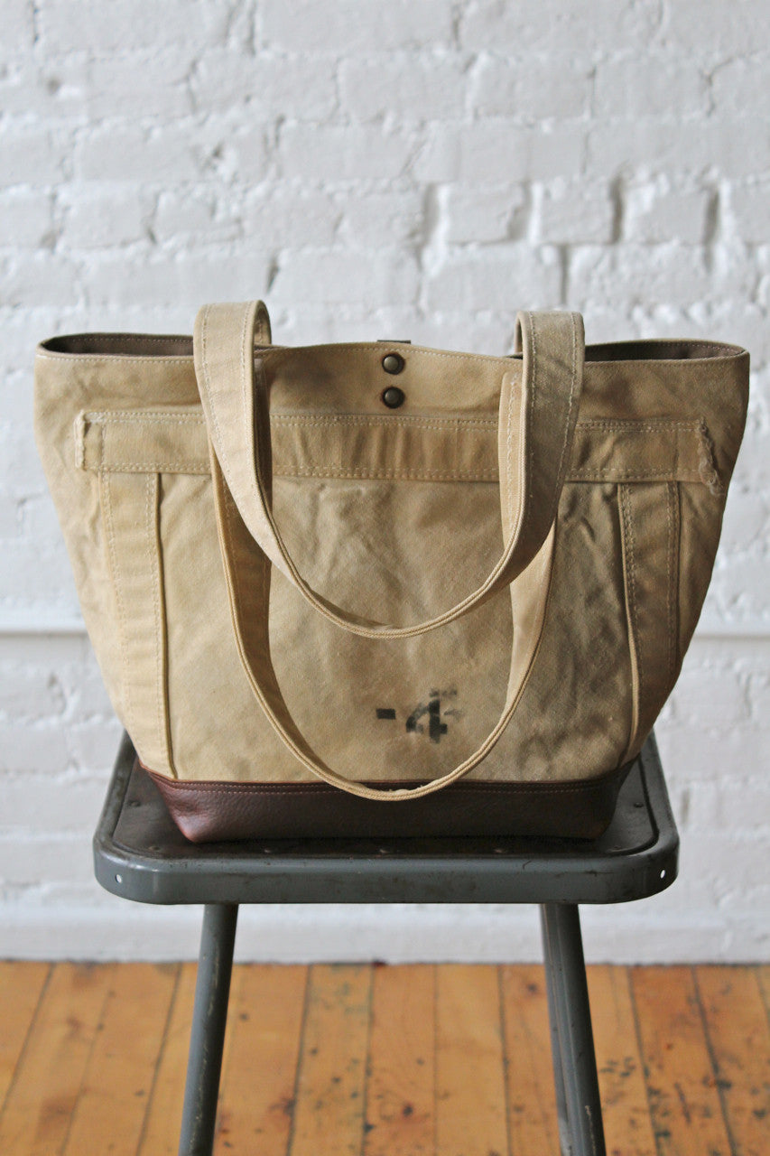WWII era Canvas Carryall