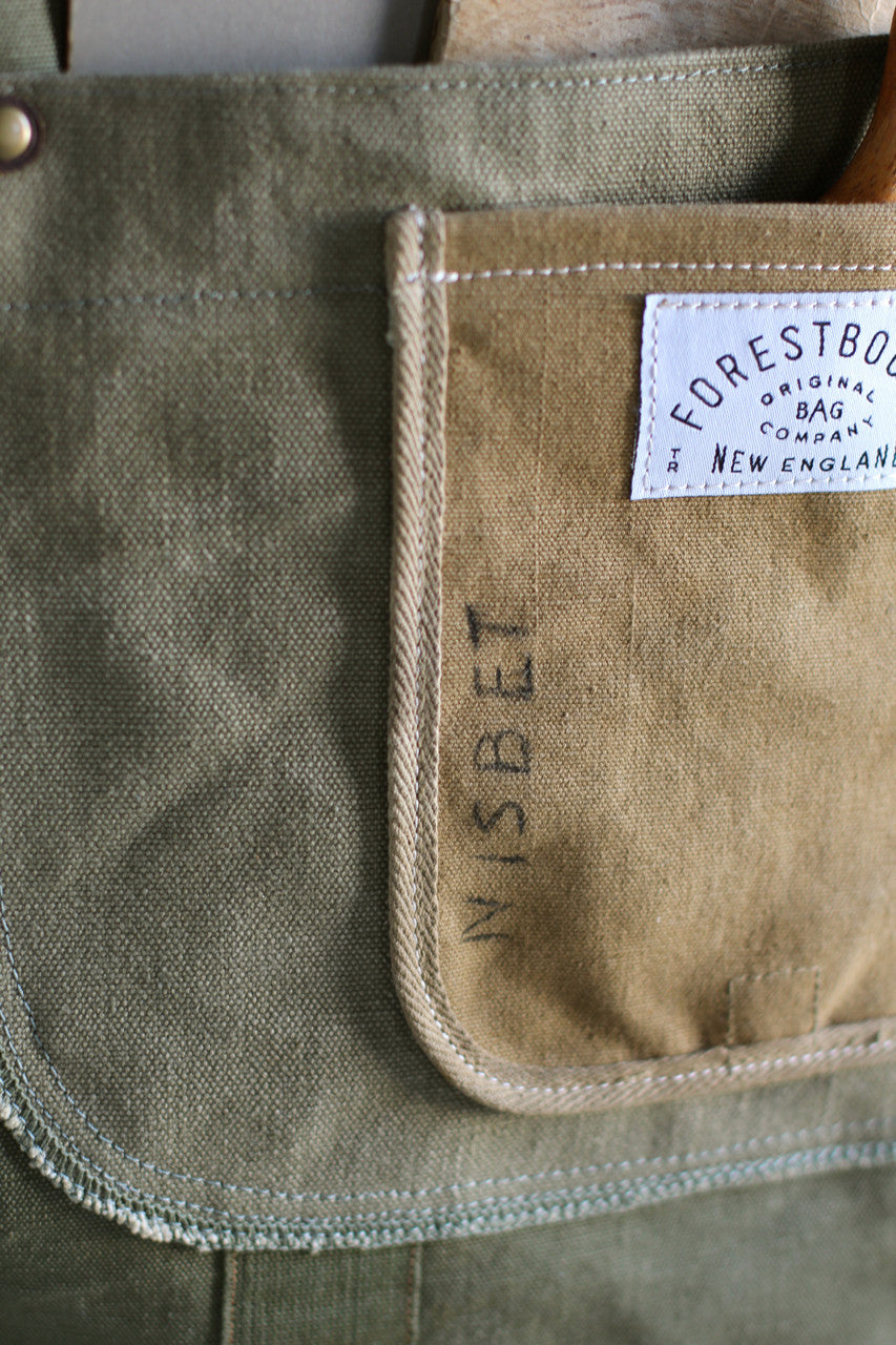 Extra Large 1940's era Canvas Travel Bag