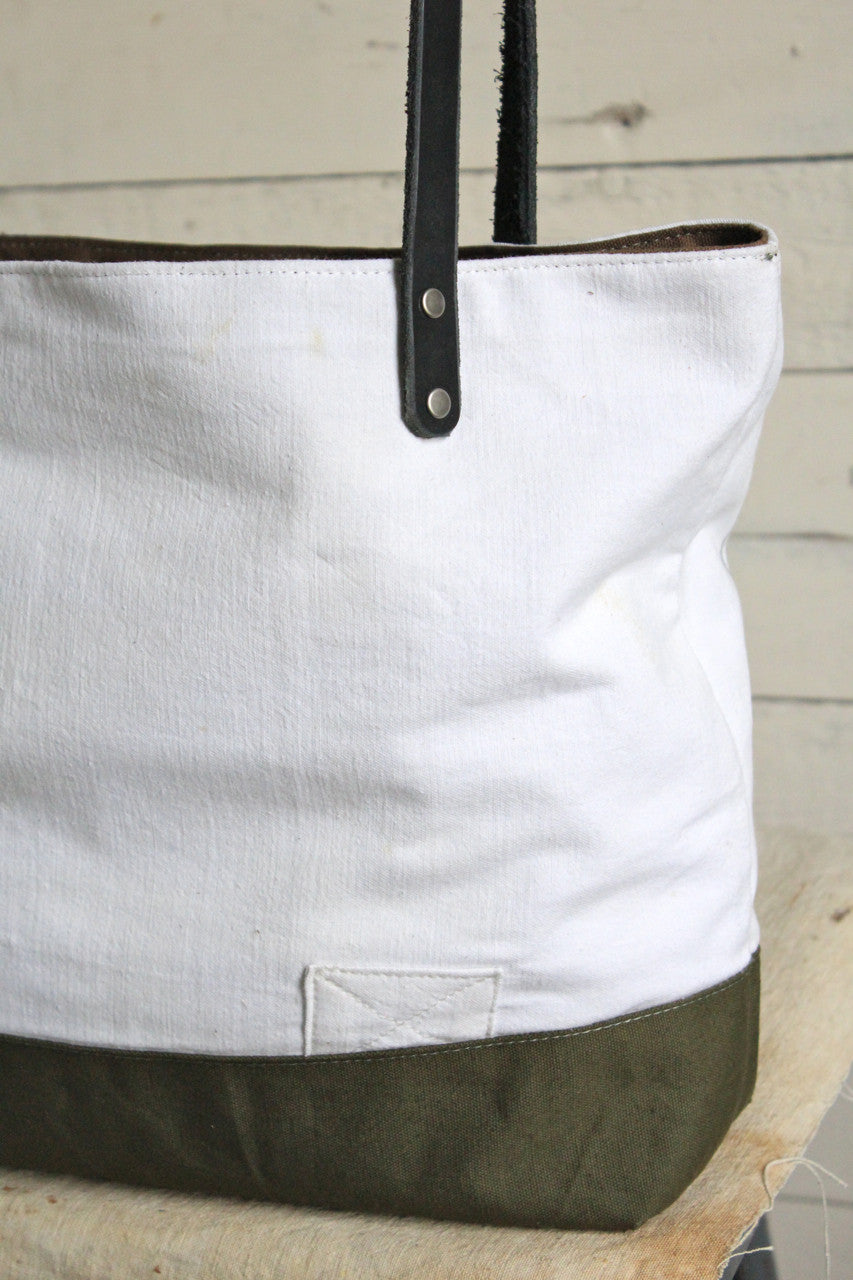1940's era Canvas Tote Bag