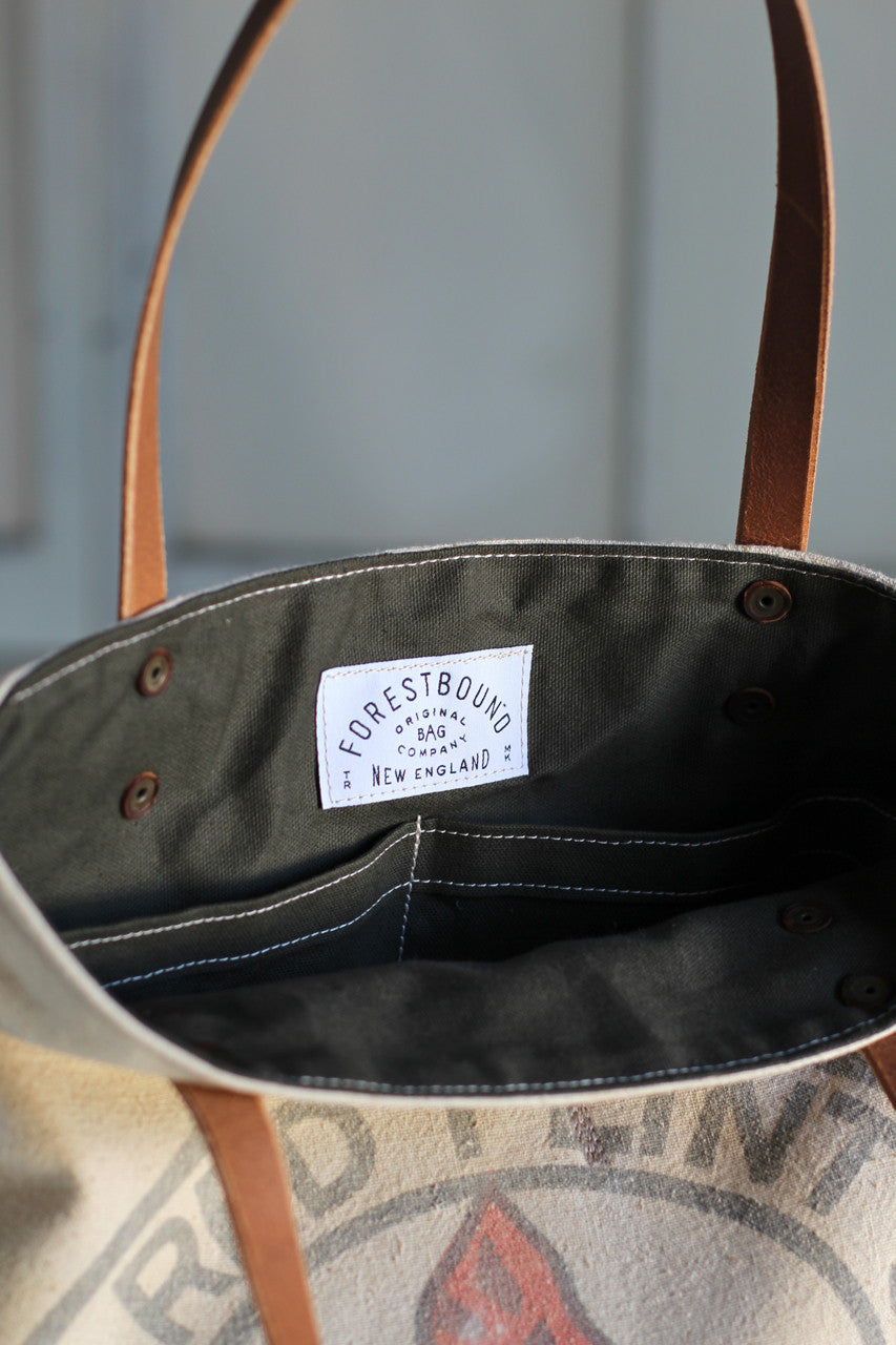 1950's era Canvas Tote Bag