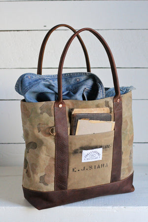 1950's era Mitchell Cloud Camo Carryall