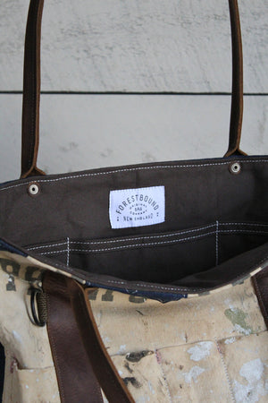 WWII era Denim & Lumber Apron Carryall