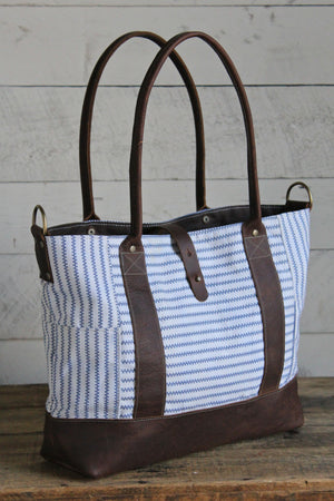 1940's era Feed Sack Weekend Bag