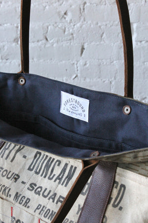 1960's era Rain Pattern Camo & Work Apron Carryall