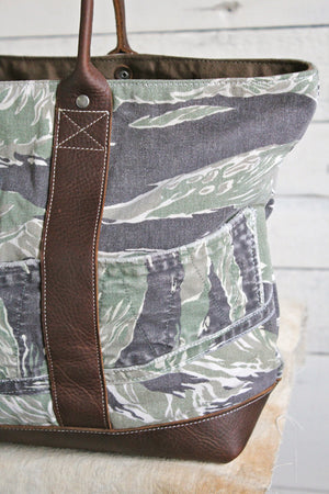 1950's era Tiger Stripe Camo and Lumber Apron Carryall.