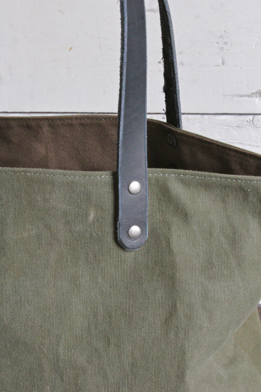 WWII era Canvas Delight Tote Bag