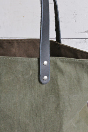 WWII era Canvas Delight Tote Bag