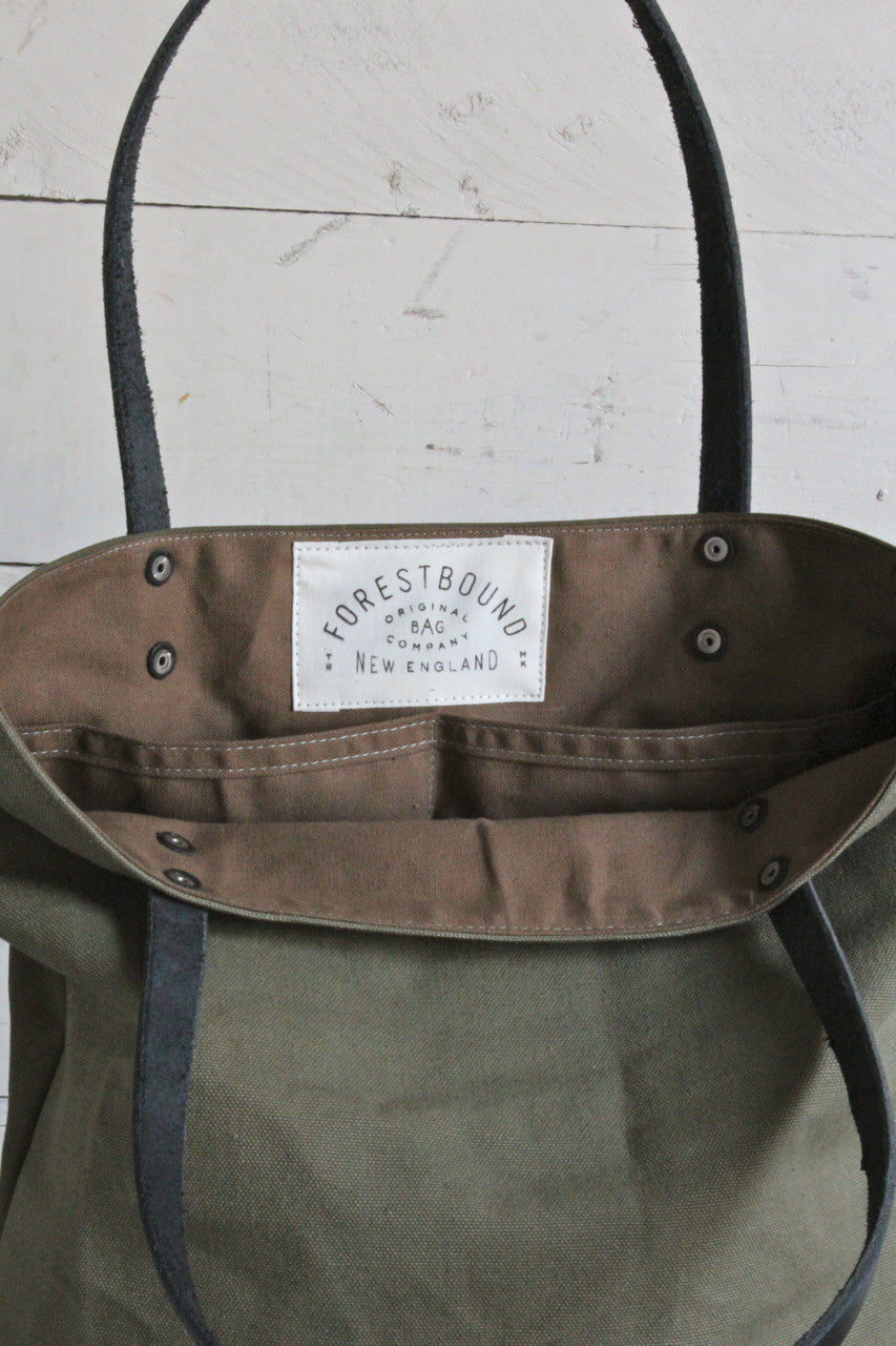 WWII era Military Canvas Tote Bag