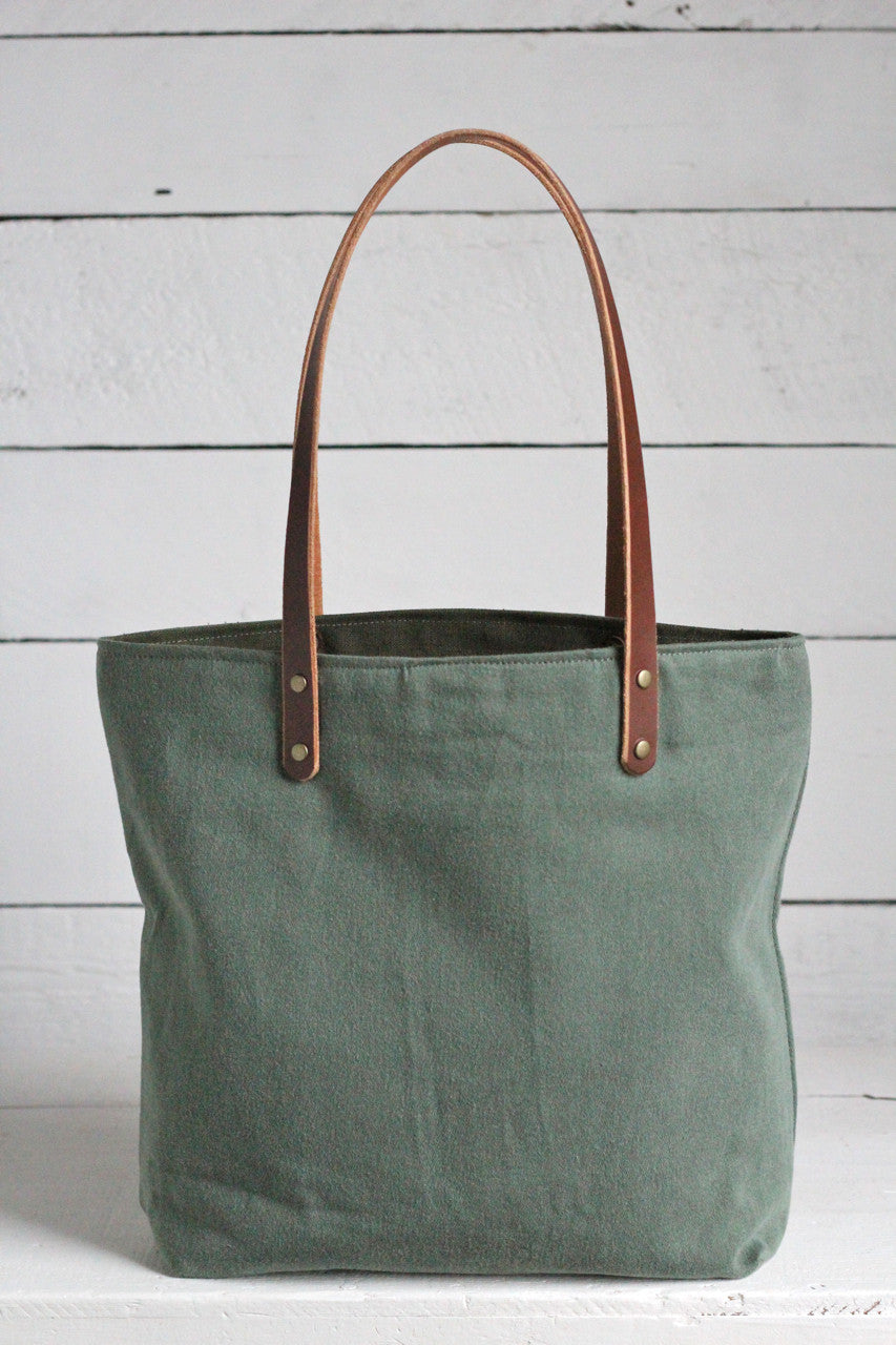 WWII era Military Canvas Pocket Tote – FORESTBOUND