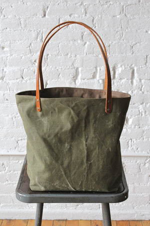 WWII era Military Canvas Pocket Tote