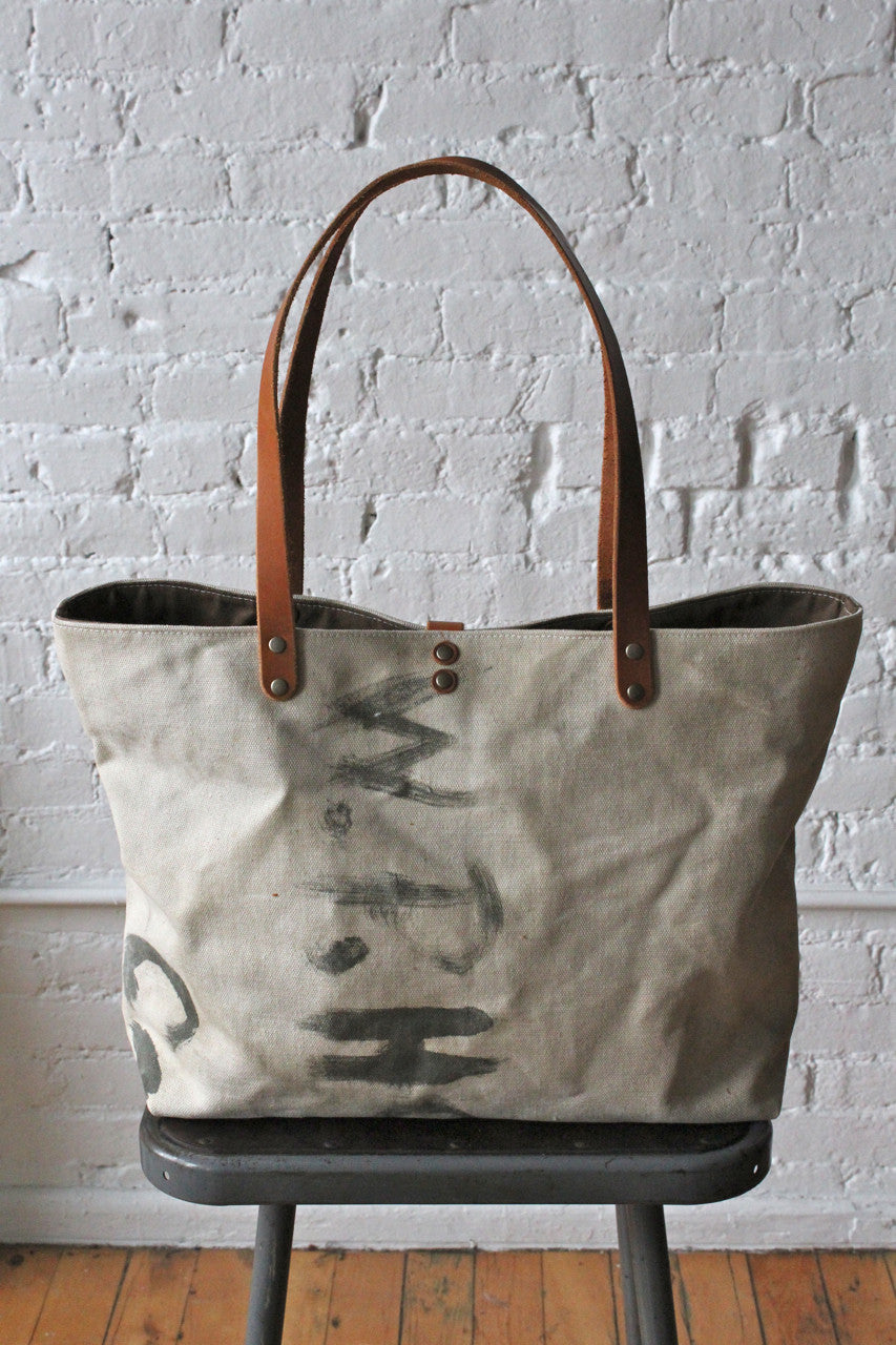 WWII era US Navy Canvas Tote Bag