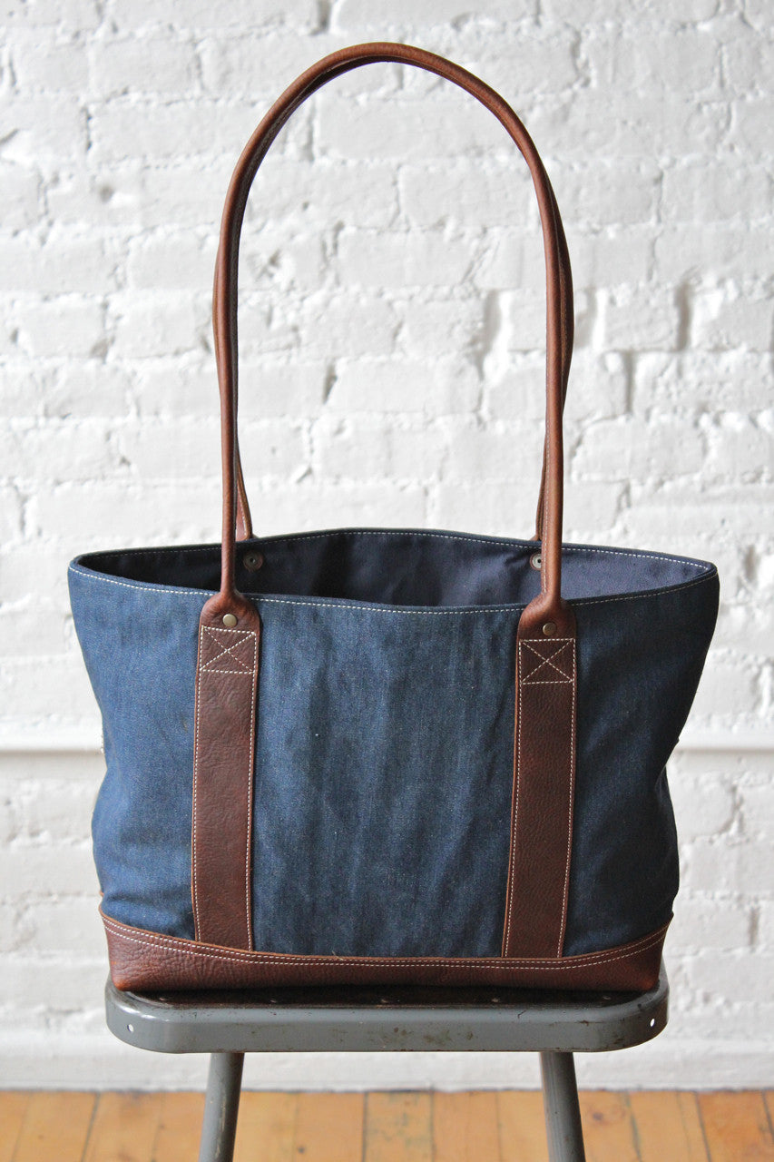 WWII era US Navy Denim Carryall