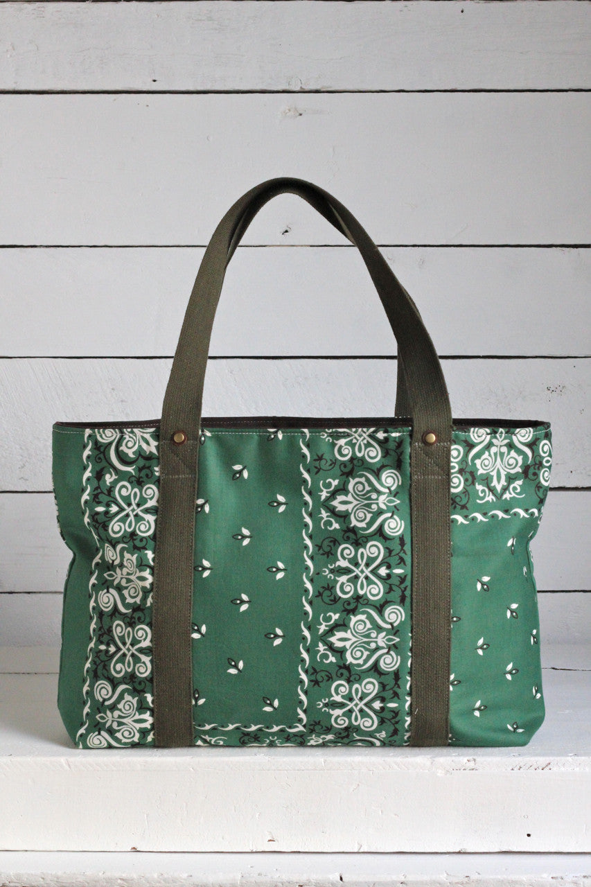 1960's era Bandana Carryall