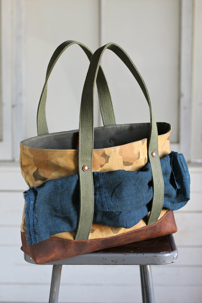 1950's era Cloud Camo Carryall