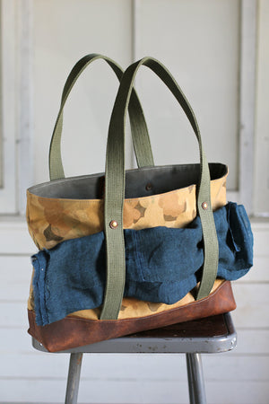 1950's era Cloud Camo Carryall