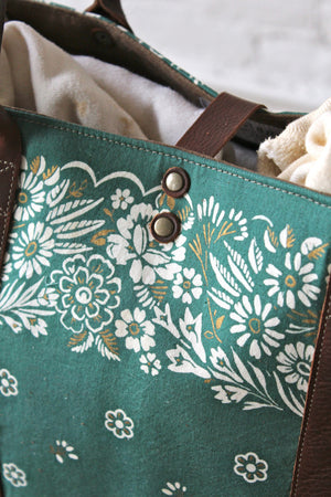 Salvaged Bandana Weekend Bag