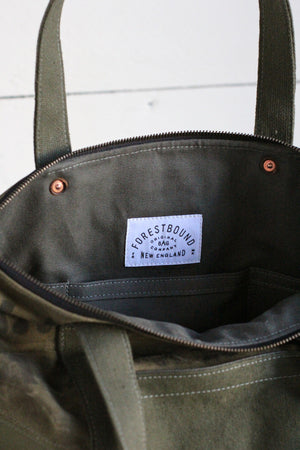 WWII era Canvas Travel Tote