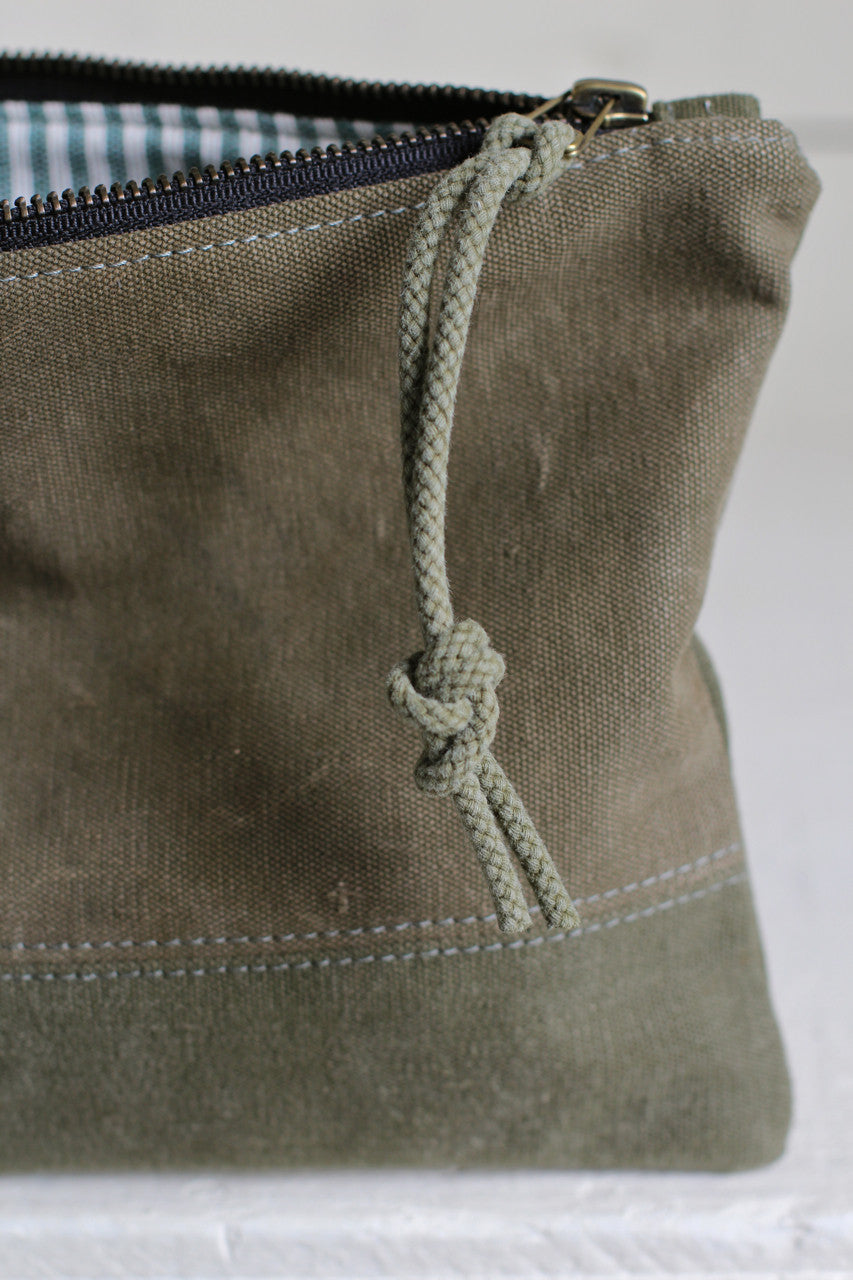 WWII era Canvas Utility Pouch