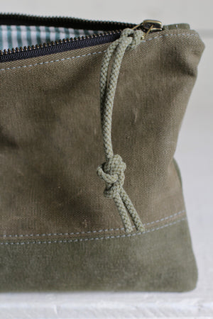 WWII era Canvas Utility Pouch
