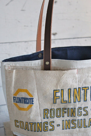 WWII era Canvas & Lumber Apron Carryall