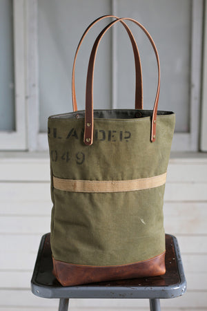 WWII era Canvas Tote Bag