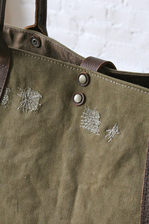 WWII era Military Canvas Carryall