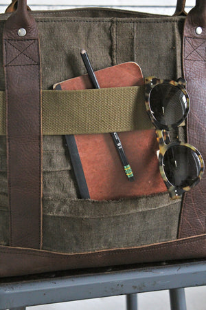 World War 1 era Waxed Canvas Carryall
