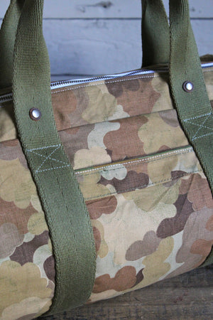 1950's era Cloud Camo Duffle Bag