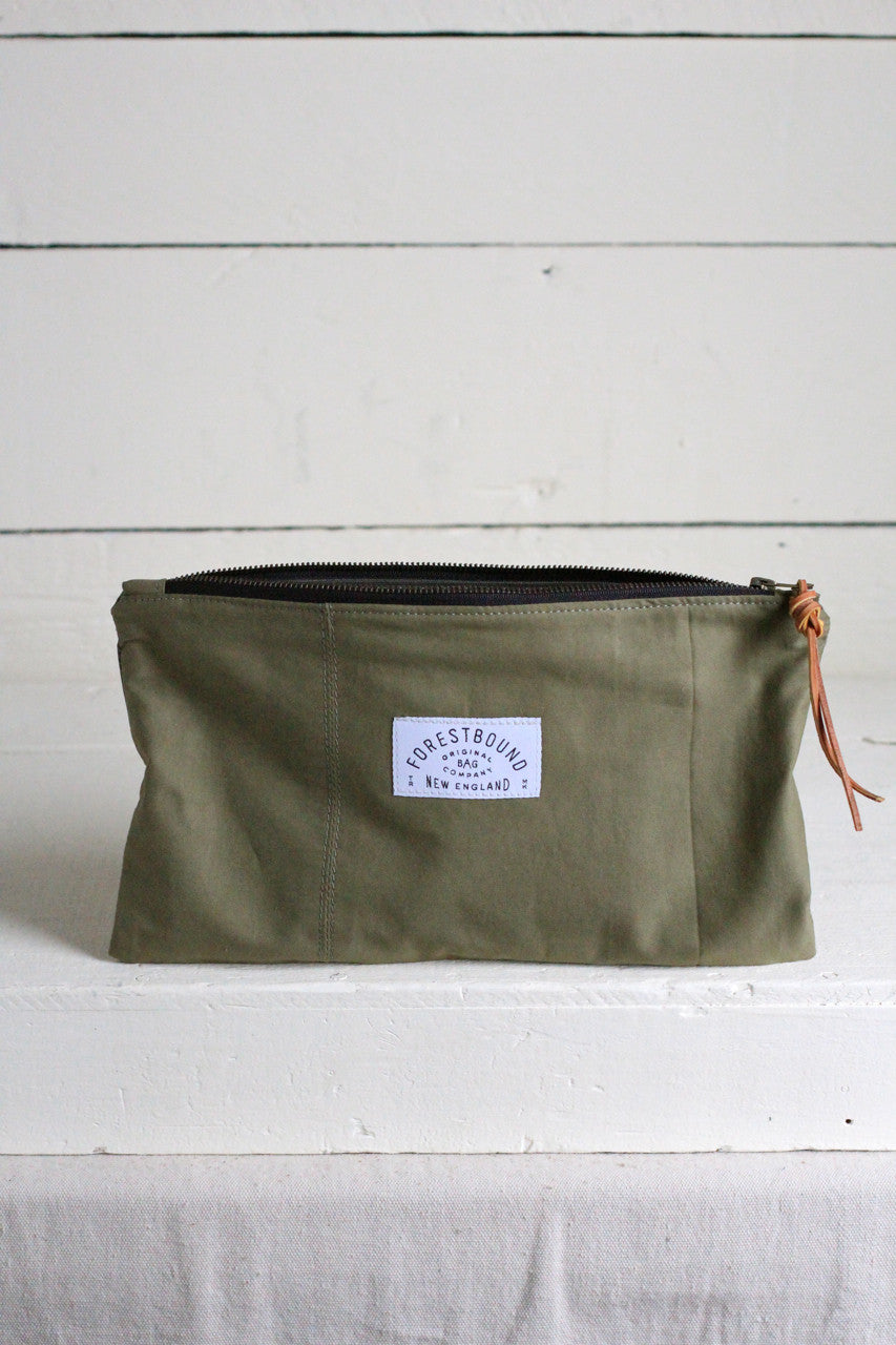 WWII era USN Canvas Utility Pouch