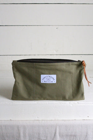 WWII era USN Canvas Utility Pouch