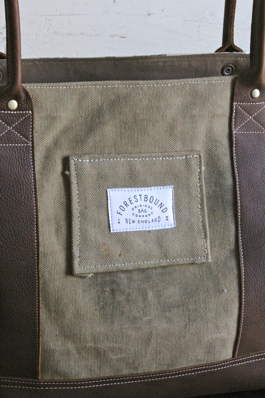 WWII era USN Canvas Carryall