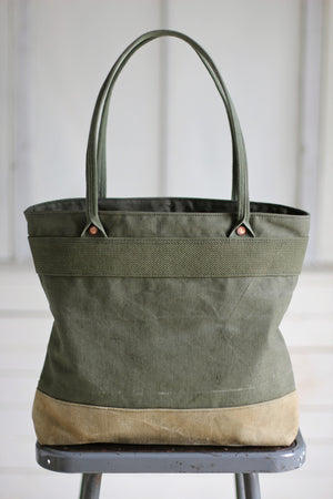 WWII era Canvas Tote Bag