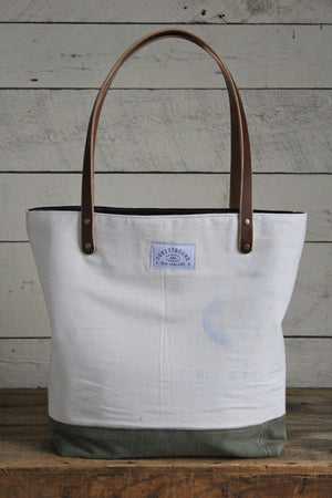 1950's era Feed Sack Tote Bag
