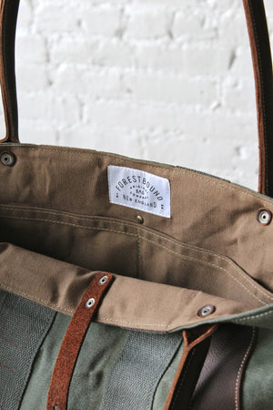 WWII era Canvas Carryall